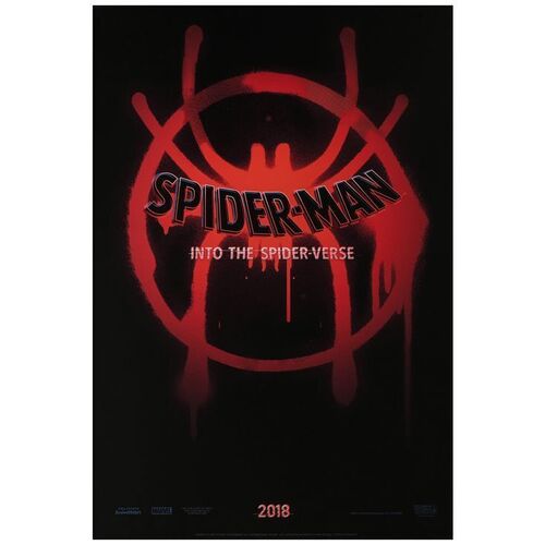 Lot # 543: SPIDER-MAN: INTO THE SPIDER-VERSE - One-Sheet (27" x 40"); Near Mint on FoamCore
