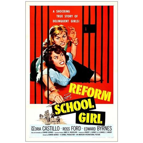 Lot # 606: REFORM SCHOOL GIRL - One-Sheet (27" x 41"); Near Mint Folded