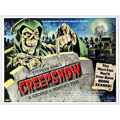 Lot # 624: CREEPSHOW - British Quad (30" x 40"); Very Fine+ Folded