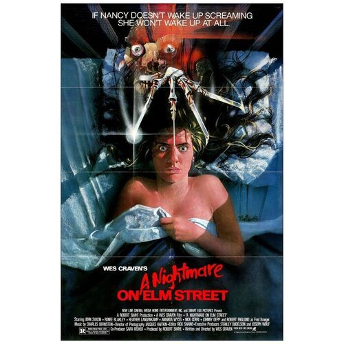 Lot # 643: NIGHTMARE ON ELM STREET, A - One-Sheet (27" x 41"); Very Fine Folded, Full-Bleed