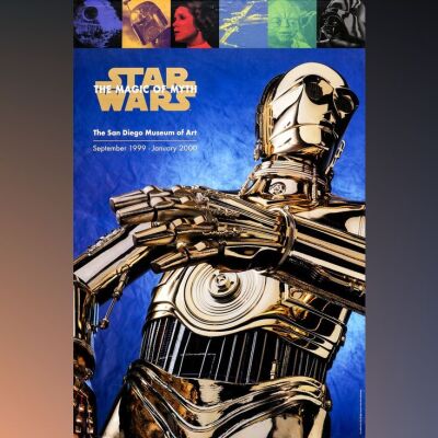 Lot # 665: STAR WARS: EPISODE IV - A NEW HOPE - Gala Poster (23" x 35"); C-3PO Style; Near Mint Rolled