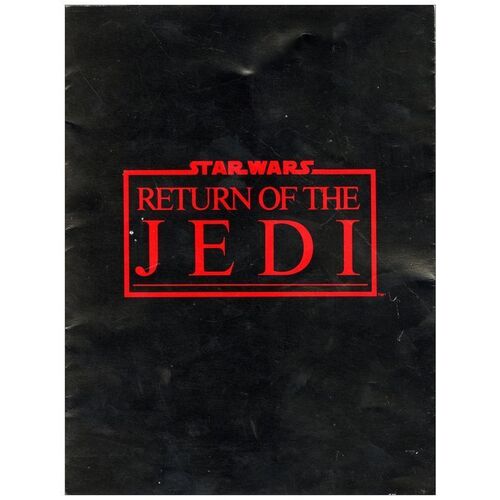 Lot # 684: STAR WARS: EPISODE VI - RETURN OF THE JEDI - Screening Program (8.5" x 11") Autographed by Billy Dee Williams; Howard Kazanjian Collection; Very Fine+