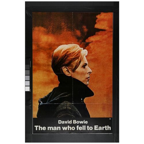 Lot # 717: THE MAN WHO FELL TO EARTH - One-Sheet (27" x 41"); Very Fine- Folded, Full-Bleed