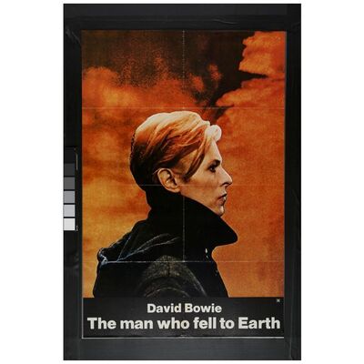 Lot # 717: THE MAN WHO FELL TO EARTH - One-Sheet (27" x 41"); Very Fine- Folded, Full-Bleed