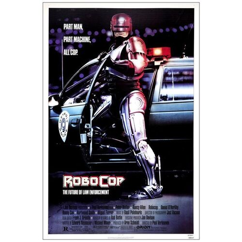 Lot # 724: ROBOCOP - One-Sheet (27" x 41"); Mint Rolled