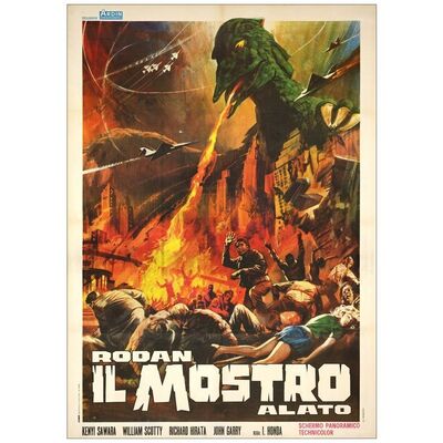 Lot # 725: RODAN - Italian 2-Fogli (39.5" x 55"); Very Fine on Linen