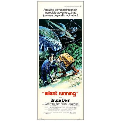 Lot # 727: SILENT RUNNING - Insert (14" x 36"); Very Fine Folded