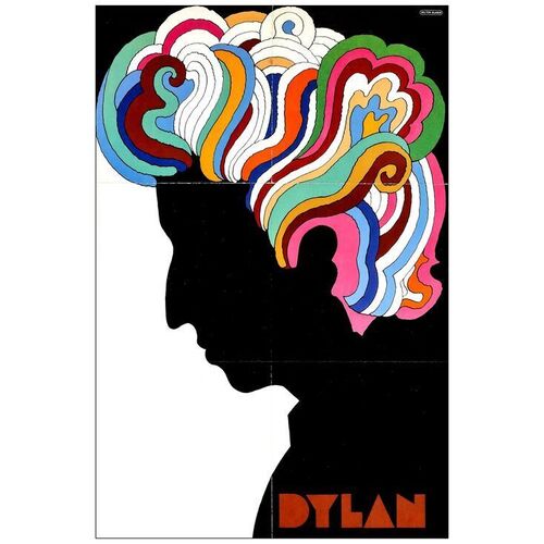 Lot # 736: BOB DYLAN - Album Poster (22" x 33"); Very Fine Folded, Full-Bleed