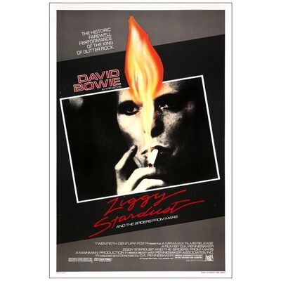 Lot # 742: ZIGGY STARDUST AND THE SPIDERS FROM MARS - One-Sheet (27" x 41"); Very Fine Rolled