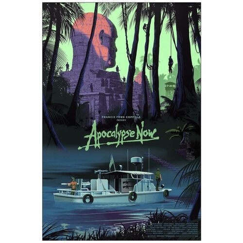 Lot # 755: APOCALYPSE NOW - Hand Signed and Numbered Variant Limited Edition Screen Print (24" x 36"); Mint Rolled