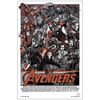 Lot # 756: AVENGERS: AGE OF ULTRON - Hand Signed and Numbered Limited Edition Screen Print (24" x 36"); Mint Rolled