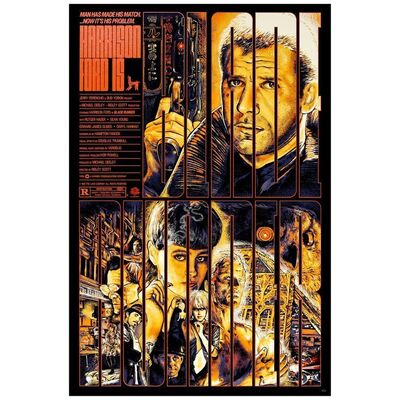 Lot # 759: BLADE RUNNER - Hand Numbered Limited Variant Edition Screen Print (24" x 36"); Mint Rolled
