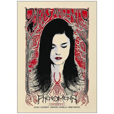 Lot # 772: PHENOMENA - Hand Signed and Numbered Limited Regular Edition Screen Print (19.5" x 27.5"); Mint Rolled