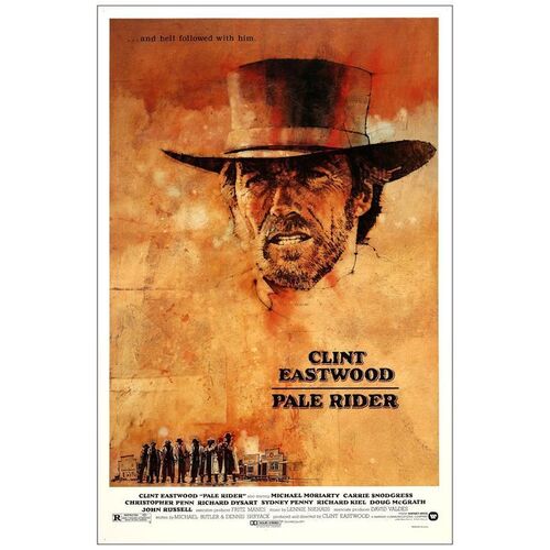 Lot # 794: PALE RIDER - One-Sheet (27" x 41"); Very Fine+ Rolled