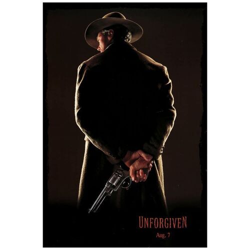 Lot # 800: UNFORGIVEN - One-Sheet, DS (27" x 40"); Advance; Very Fine+ Rolled