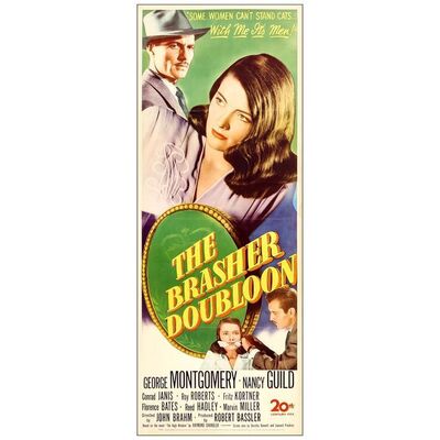 Lot # 840: THE BRASHER DOUBLOON - Insert (14" x 36"); Fine+ Folded