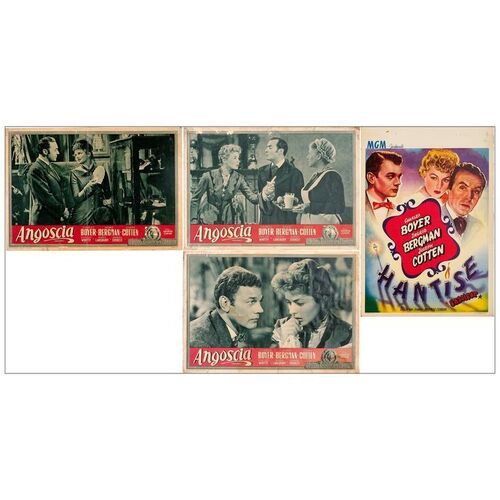 Lot # 846: GASLIGHT - Belgian & Italian Photobustas (3) (14" x 21" & 19" x 13.5"); Fine-