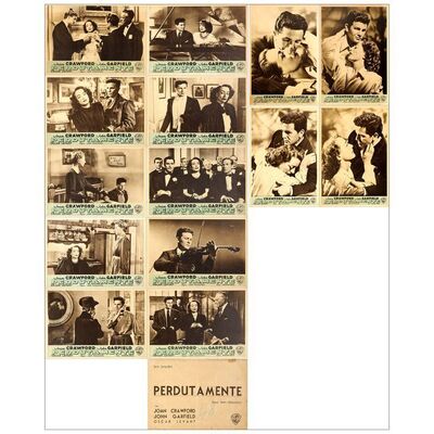 Lot # 849: HUMORESQUE - Italian Photobusta Set (14) (13.5" x 19.25"); Very Fine-