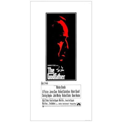 Lot # 882: THE GODFATHER - British Three Sheet (40" x 79"); Fine on Linen