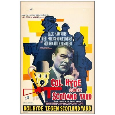 Lot # 886: THE LEAGUE OF GENTLEMEN - Belgian (14" x 21"); Fine+ Folded