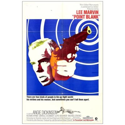Lot # 888: POINT BLANK - One-Sheet (27" x 41"); Fine+ Folded
