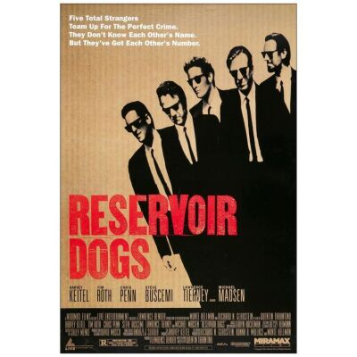 Lot # 890: RESERVOIR DOGS - One-Sheet (27" x 40"); Very Fine- Rolled