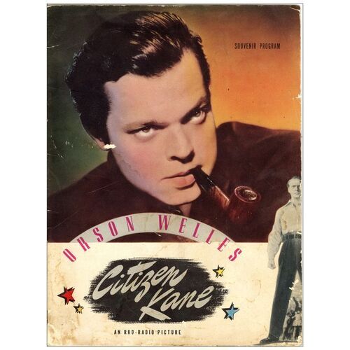 Lot # 900: CITIZEN KANE - Souvenir Program (20 Pages) (9" x 12"); Fine