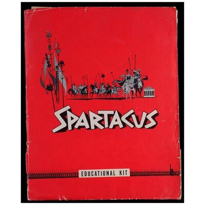 Lot # 923: SPARTACUS - Educational Promo Kit (12" x 15"); Very Fine+