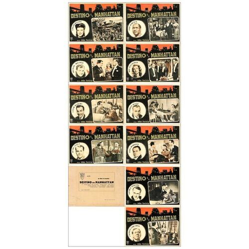 Lot # 927: TALES OF MANHATTAN - Italian Photobusta Set (10) (13.5" x 19"); Very Fine-