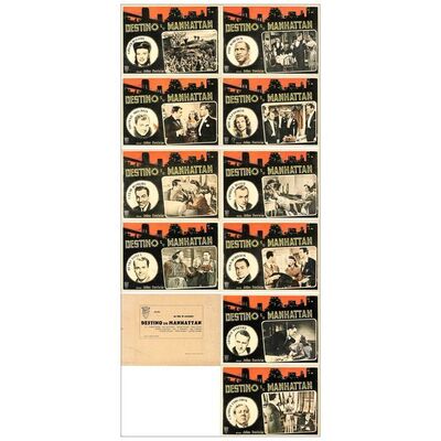 Lot # 927: TALES OF MANHATTAN - Italian Photobusta Set (10) (13.5" x 19"); Very Fine-