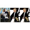 Lot # 946: JAMES BOND: NO TIME TO DIE - One-Sheets, DS (3) (27' x 40"); Near Mint Rolled