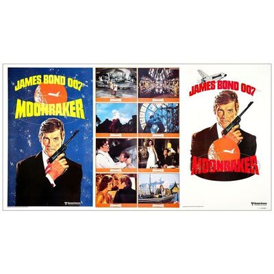 Lot # 952: MOONRAKER - One Stop (41" x 77"); Advance; Very Fine on Linen