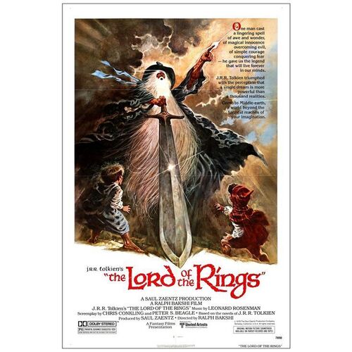 Lot # 962: THE LORD OF THE RINGS - One-Sheet (27" x 41"); Style A; Mint Folded