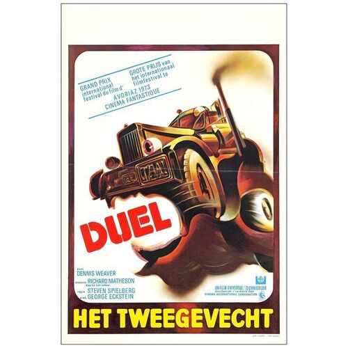 Lot # 987: DUEL - Belgian (14" x 21"); Very Fine Folded