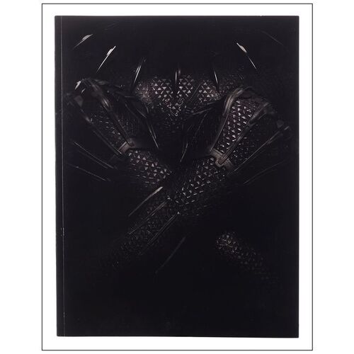 Lot # 993: BLACK PANTHER - Book (76 Pages) (9" x 12") Personal Letter Autographed by Ryan Cooglar; Exhibitor Book for Press; Near Mint