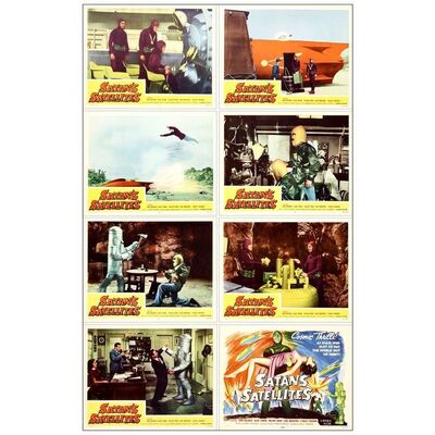 Lot # 997: SATAN'S SATELLITES - Lobby Card Set (8) (11" x 14"); Mint