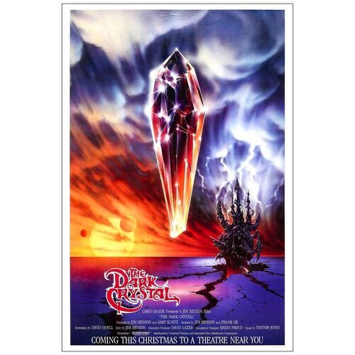 Lot # 1011: THE DARK CRYSTAL - One-Sheet (27" x 41"); Advance; Very Fine Rolled