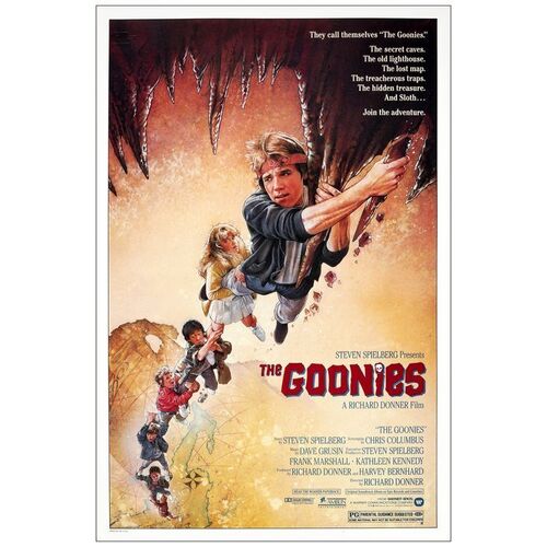 Lot # 1012: THE GOONIES - One-Sheet (27" x 41"); Very Fine+ Rolled