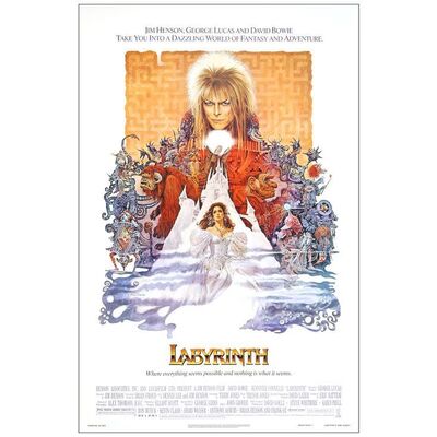 Lot # 1014: LABYRINTH - One-Sheet (27" x 41"); Very Fine+ Rolled