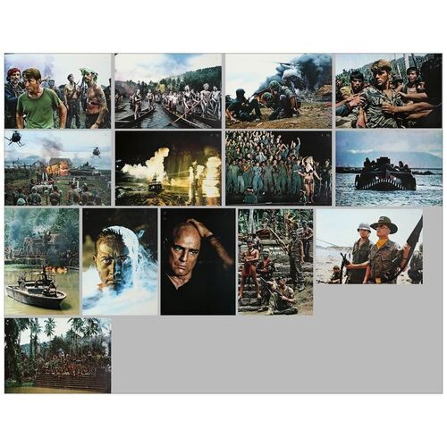 Lot # 1018: APOCALYPSE NOW - Italian Photobusta Set (14) (18" x 26"); Very Fine+ Rolled