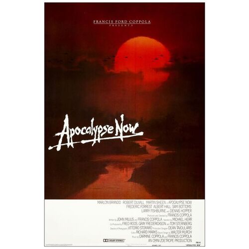Lot # 1020: APOCALYPSE NOW - One-Sheet (27" x 41"); Advance; Near Mint Rolled