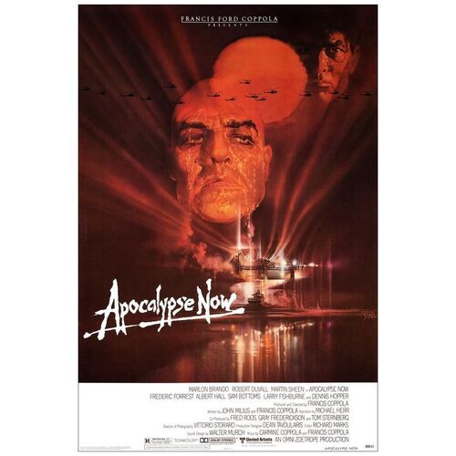 Lot # 1021: APOCALYPSE NOW - One-Sheet (27" x 41"); Very Fine+ on Linen