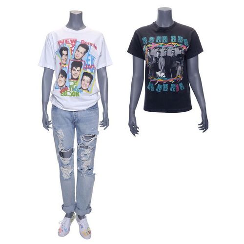 Lot # 15: Erica Goldberg's (as played by Haley Orrantia) New Kids on the Block Costume and Additional Shirt