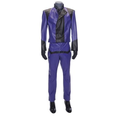 Lot # 16: Barry Goldberg's (as played by Troy Gentile) Purple and Black Costume