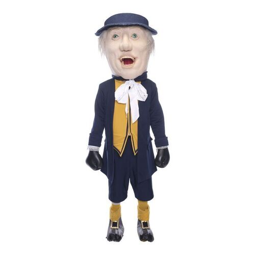 Lot # 22: William Penn High School "Quaker Man" Complete Mascot Costume