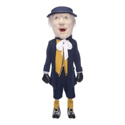 Lot # 22: William Penn High School "Quaker Man" Complete Mascot Costume