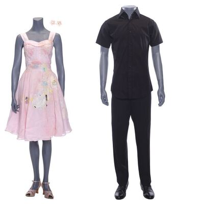 Lot # 25: Erica Goldberg's Stunt and Geoff Schwartz's (as played by Sam Lerner) Dancing Costumes