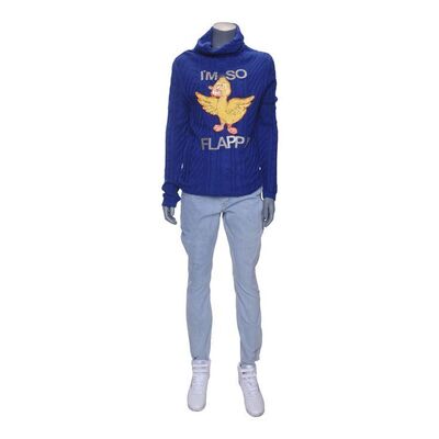 Lot # 36: Beverly Goldberg's (as played by Wendi McLendon-Covey) I'm So Flappy Sweater Costume