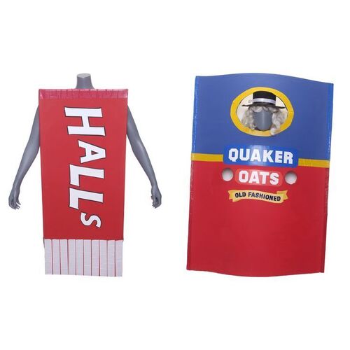 Lot # 44: Erica Goldberg and Geoff Schwartz's (as played by Hayley Orrantia and Sam Lerner) Hall and Oates Halloween Costumes