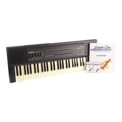 Lot # 45: Erica Goldberg's (as played by Hayley Orrantia) Keyboard with Pair of Demo Tapes and Song Book